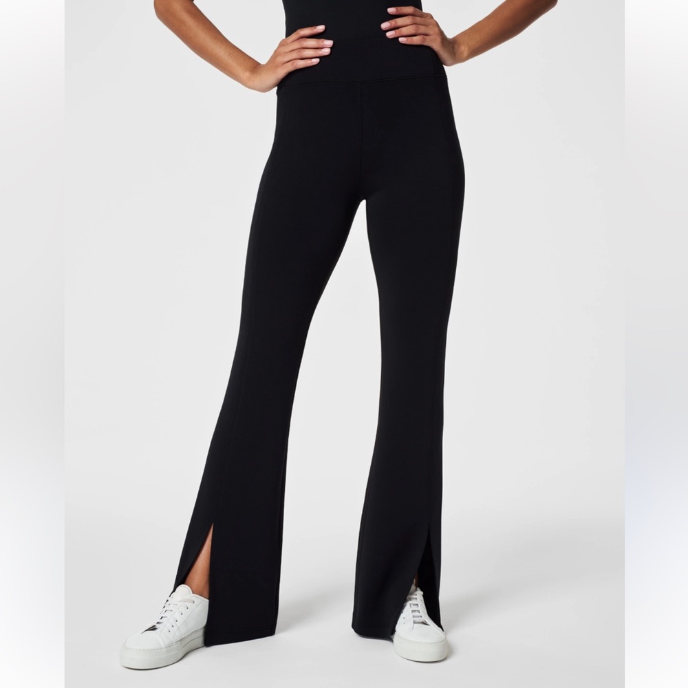 SPANX Black Flare Leggings
